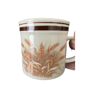 Vintage 1980’s Fuji-stone Farmhouse Mug Cottage Core Granny Core 80s Vibe